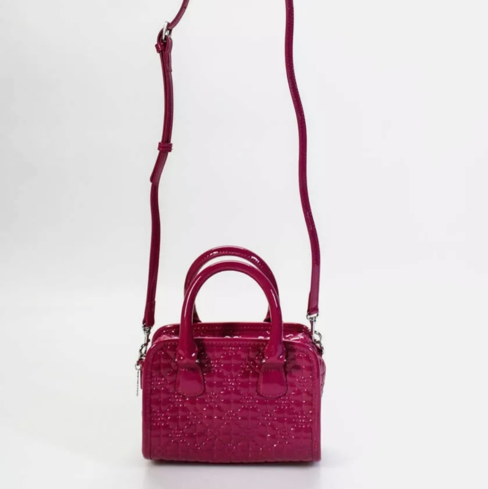 NEW Folli Follie Crossbody Heart❤Textured Bag - Picture 13 of 13